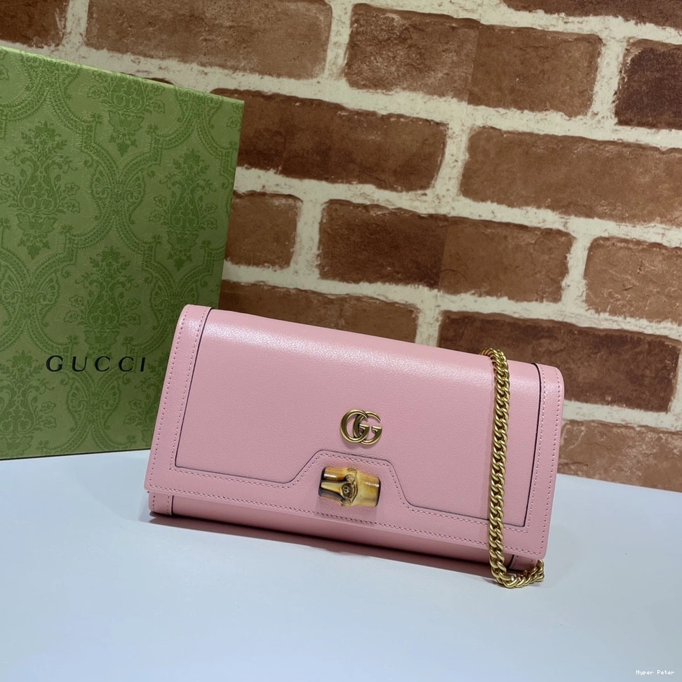 Hyperpeter Diana wallet chain bamboo with Gucci 0712
